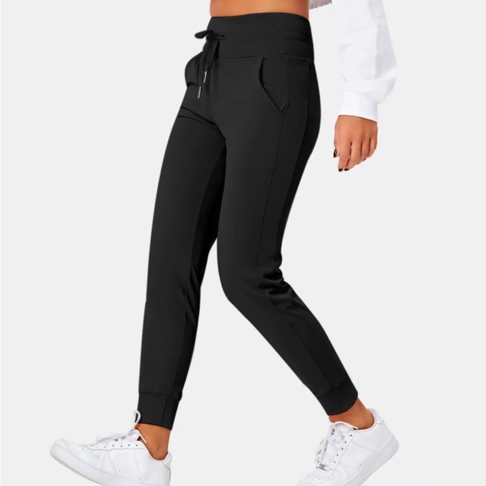 High waisted joggers